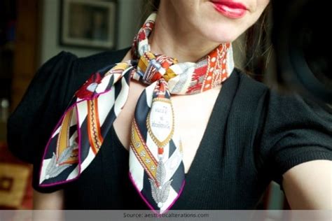 learn how to wear hermes scarf look like a diva|vintage Hermes scarf price guide.